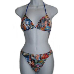 SURFSIDE Tropical Print Bikini - Med - NEW